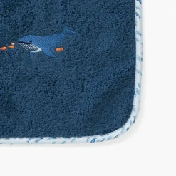 Carré Blanc Bavoir coton Océanos|Enfant Bavoirs & Mini-bavoirs