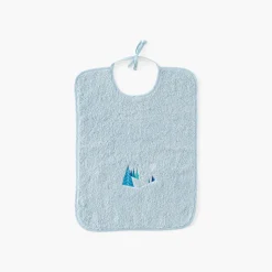 Carré Blanc Bavoir phosphorescent coton Stellaire bleu banquise|Enfant Bavoirs & Mini-bavoirs|Nouveautés Bébénew