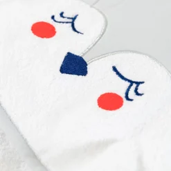 Carré Blanc Cape de bain coton Artica blanc|Enfant Capes De Bain