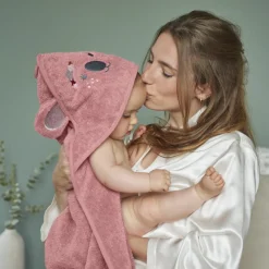 Carré Blanc Cape de bain coton Xmasful pétale|Enfant Capes De Bain|Nouveautés Bébénew