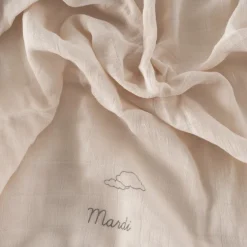 Carré Blanc Coffret semainier de langes coton bio Bienvenue|Enfant Coffrets Cadeaux|Nouveautés Bébénew