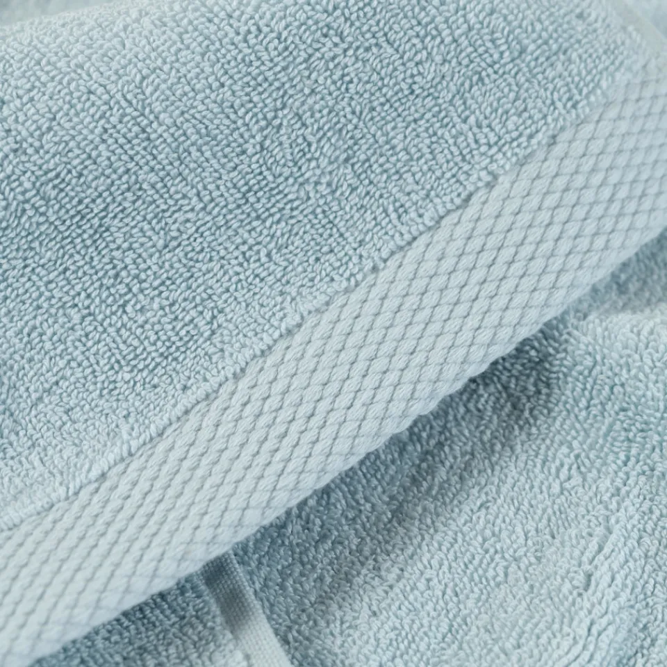 Carré Blanc Drap de bain coton Artica givre|Enfant Draps De Bain