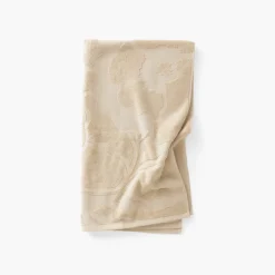 Carré Blanc Drap de bain coton bio Gisèle| Draps De Bain