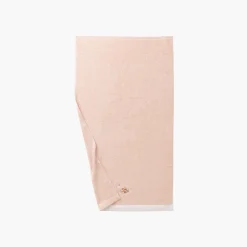 Carré Blanc Drap de bain coton bio Illumine vieux rose|Enfant Draps De Bain