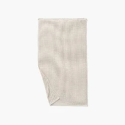Carré Blanc Drap de bain coton bio Quadro naturel|Femme Coffrets Cadeaux|Draps De Bain