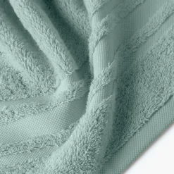 Carré Blanc Drap de bain coton Lola II argile| Draps De Bain