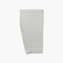Carré Blanc Drap de bain coton Lola II perle|Homme Coffrets Cadeaux|Draps De Bain