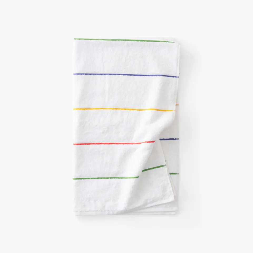 Carré Blanc Drap de bain coton Rosella blanc| Draps De Bain