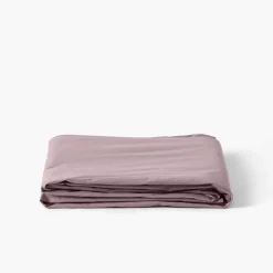 Carré Blanc Drap de lit percale de coton Neo poudre| Draps De Lit