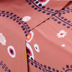 Carré Blanc Drap de lit percale de coton Psyché| Draps De Lit