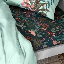 Carré Blanc Drap housse coton Aruba|Enfant Draps Housse