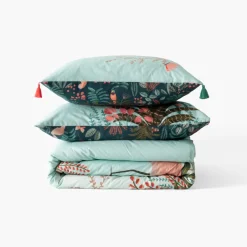 Carré Blanc Drap housse coton Aruba|Enfant Draps Housse