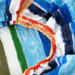 Carré Blanc Drap housse coton bio Pinata|Enfant Linge De Litbio|Draps Housse