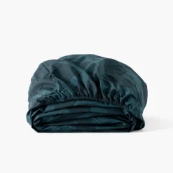 Carré Blanc Drap housse coton Eclats| Draps Housse