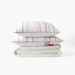 Carré Blanc Drap housse coton Rosella| Draps Housse