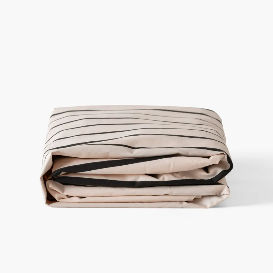 Carré Blanc Drap housse percale de coton bio Gisèle| Draps Housse