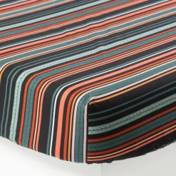 Carré Blanc Drap housse percale de coton Exotica| Draps Housse