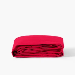 Carré Blanc Drap housse percale de coton Neo grenadine| Draps Housse