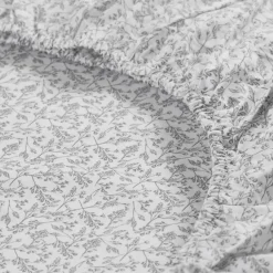 Carré Blanc Drap housse percale de coton Eloges| Draps Housse