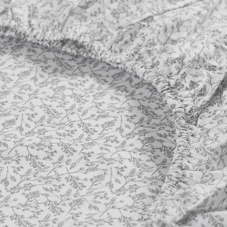 Carré Blanc Drap housse percale de coton Eloges| Draps Housse