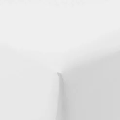 Carré Blanc Drap housse satin de coton lavé bio Quartz blanc| Draps Housse