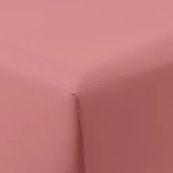 Carré Blanc Drap housse satin de coton uni Prestige santal| Draps Housse