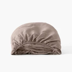 Carré Blanc Drap housse satin de coton Aura| Draps Housse