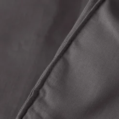 Carré Blanc Edredon lin et coton lavé Songe charbon| Plaids Et Couvre-lits|Plaids