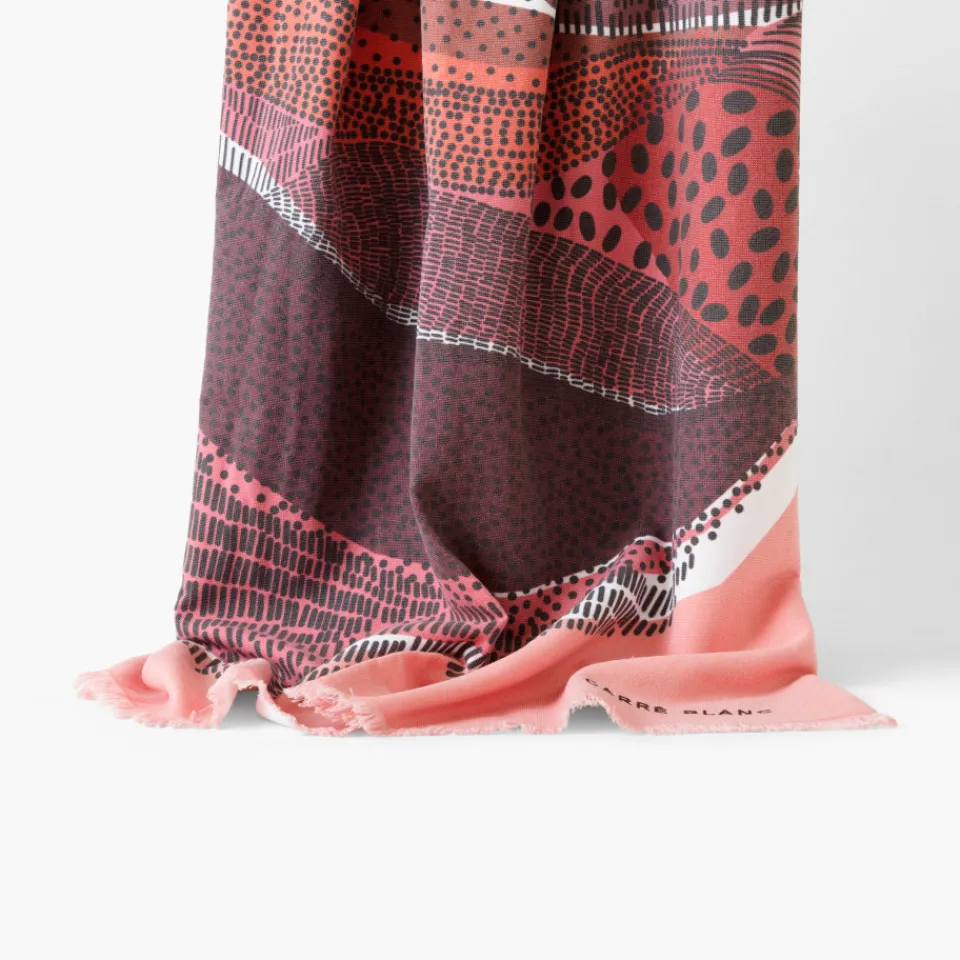 Carré Blanc Fouta coton Luna| La Plage