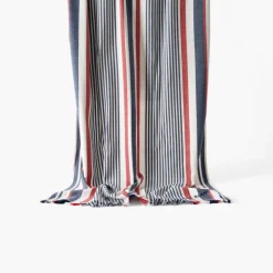 Carré Blanc Fouta coton Naval| La Plage