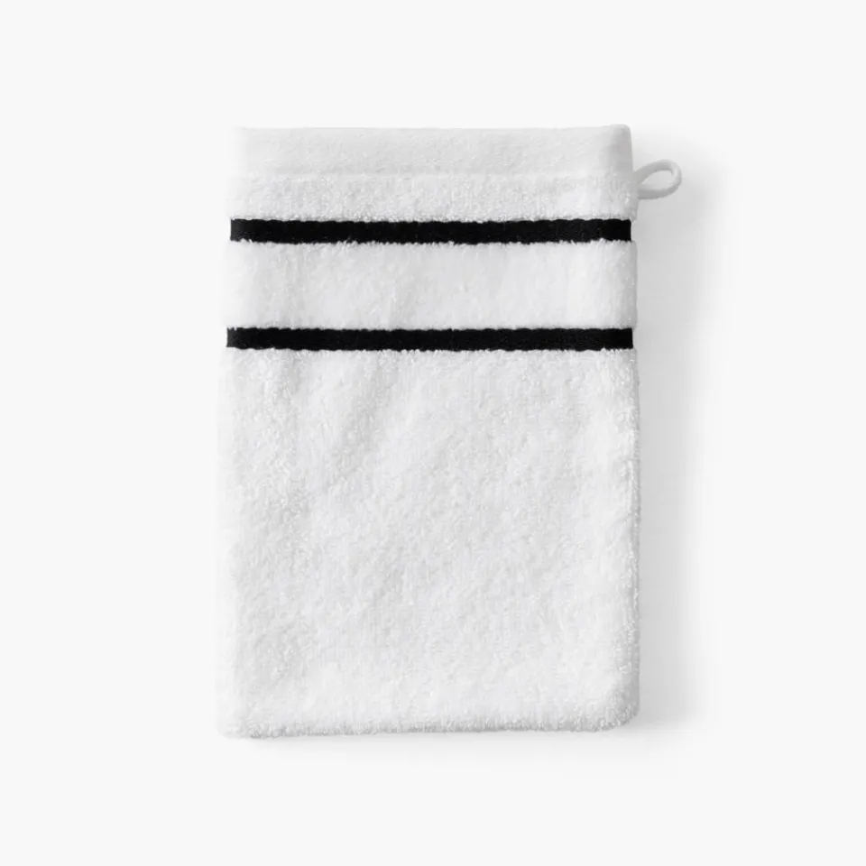 Carré Blanc Gant de toilette coton Danaïde|Homme Coffrets Cadeaux|Gants De Toilette
