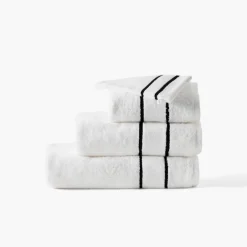 Carré Blanc Gant de toilette coton Danaïde|Homme Coffrets Cadeaux|Gants De Toilette