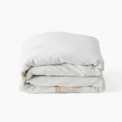 Carré Blanc Housse de couette coton Amorgos| Housses De Couette