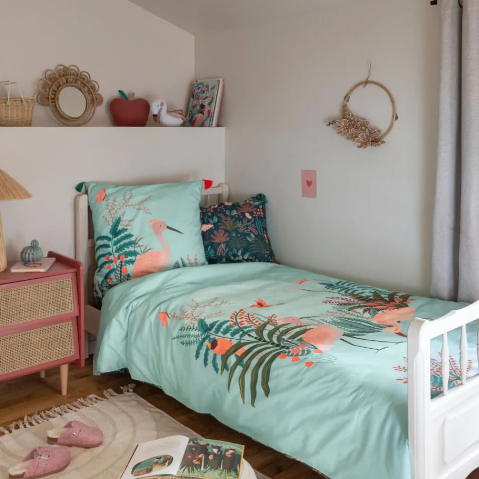 Carré Blanc Housse de couette coton Aruba enfant|Enfant Housses De Couette