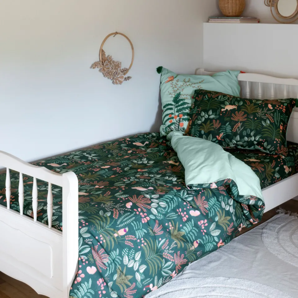 Carré Blanc Housse de couette coton Aruba enfant|Enfant Housses De Couette