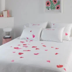 Carré Blanc Housse de couette coton Adore|Femme Coffrets Cadeaux|Housses De Couette