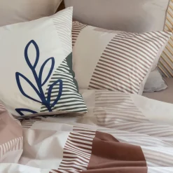 Carré Blanc Housse de couette coton Cadaques| Housses De Couette