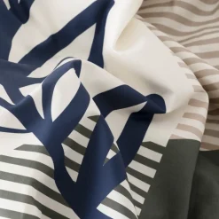 Carré Blanc Housse de couette coton Cadaques| Housses De Couette