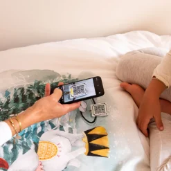 Carré Blanc Housse de couette enfant pur coton Féeries|Enfant Linge De Litbio|Housses De Couette