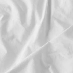 Carré Blanc Housse de couette enfant coton lavé biologique Souffle blanc|Enfant Linge De Litbio|Housses De Couette