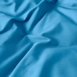 Carré Blanc Housse de couette enfant percale de coton Neo azur|Enfant Housses De Couette