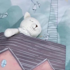 Carré Blanc Housse de couette pur coton Skog|Enfant Housses De Couette