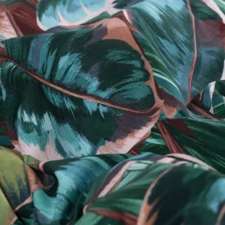 Carré Blanc Housse de couette réversible percale de coton Calathéa| Housses De Couette