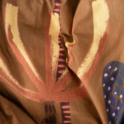 Carré Blanc Housse de couette réversible coton Sonora| Housses De Couette