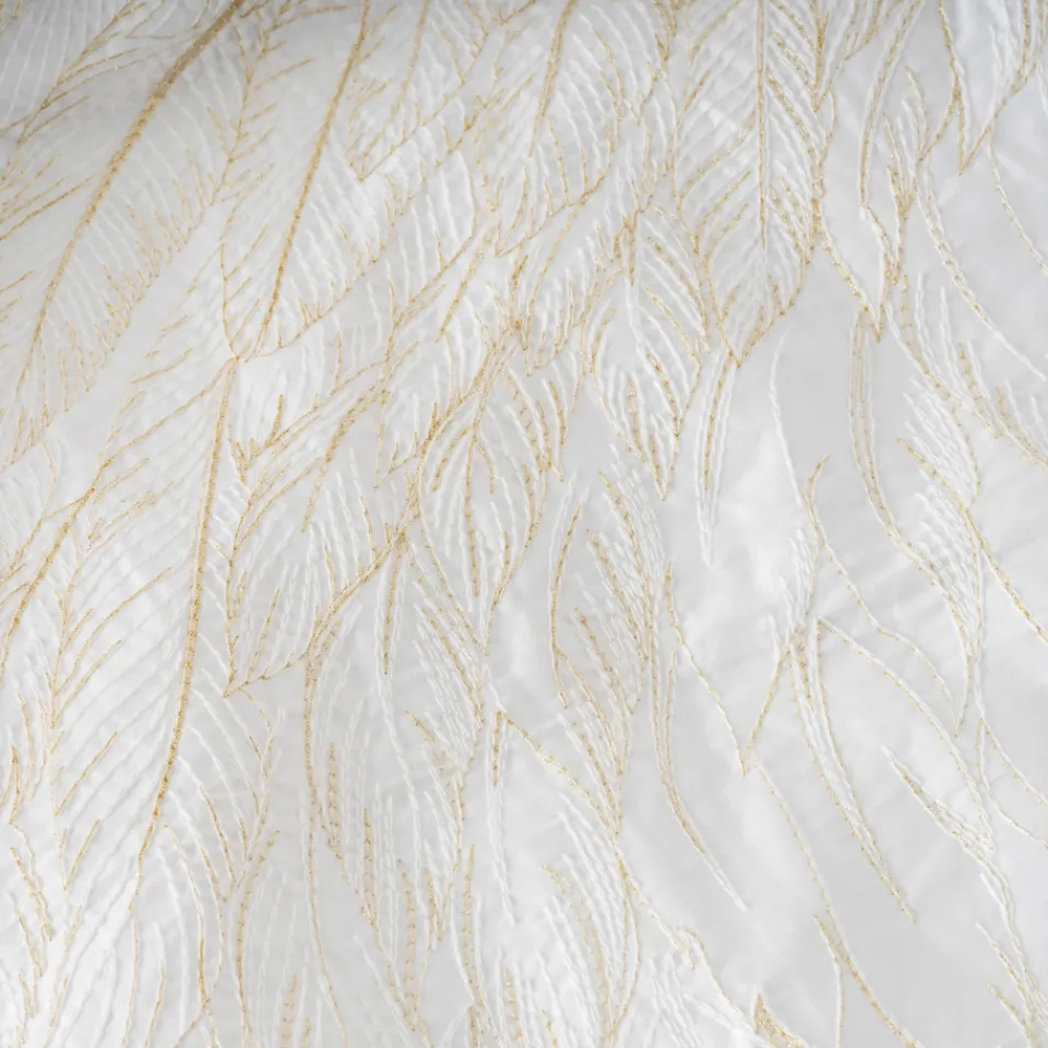 Carré Blanc Housse de couette satin de coton Mon Ange| Housses De Couette