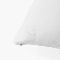 Carré Blanc Housse de coussin coton Elaphe|Homme Housses De Coussin|Coffrets Cadeaux