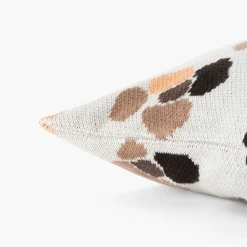 Carré Blanc Housse de coussin coton Ysée ivoire|Femme Housses De Coussin|Coffrets Cadeaux