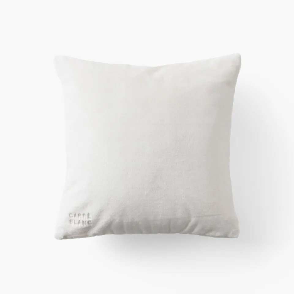 Carré Blanc Housse de coussin polaire Oslo ivoire|Femme Coffrets Cadeaux|Housses De Coussin