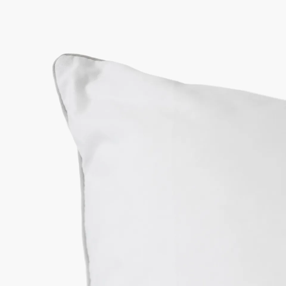 Carré Blanc Oreiller carré ferme synthétique Extrême| Oreillers