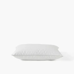 Carré Blanc Oreiller carré mi-ferme duvet et microfibre Kilim| Oreillers